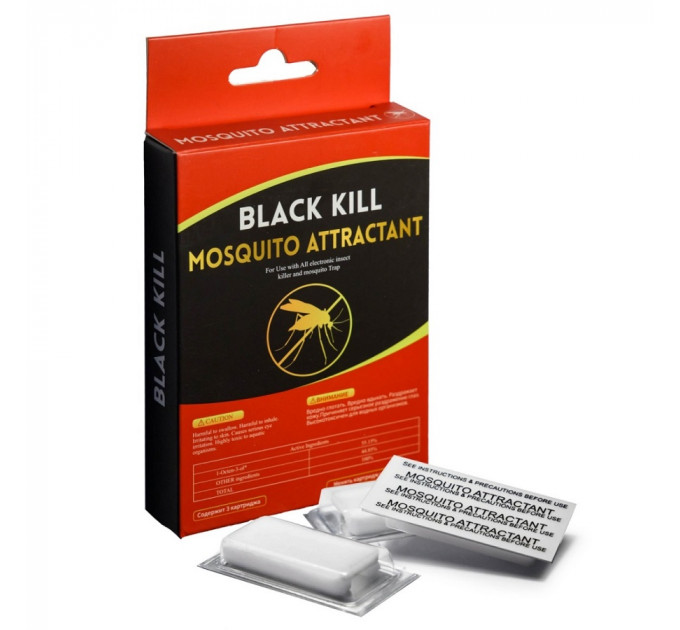 Приманка для комаров и мошки Octenol Black kill (3 шт.)