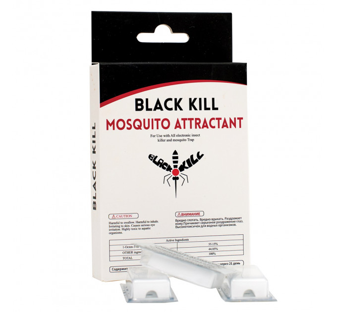 Приманка для комаров и мошки Octenol Black kill (3 шт.)