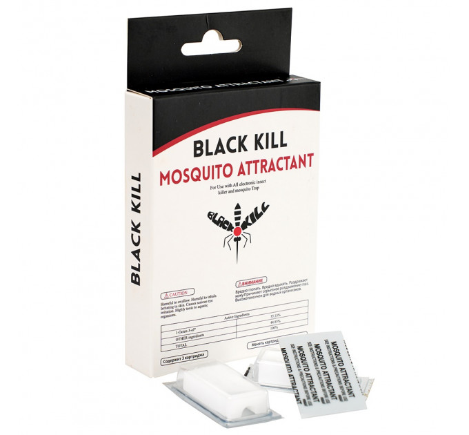Приманка для комаров и мошки Octenol Black kill (3 шт.)