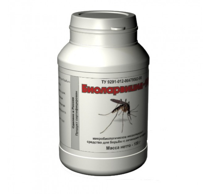 Уничтожитель личинок комаров биологический "Биоларвицид-100"