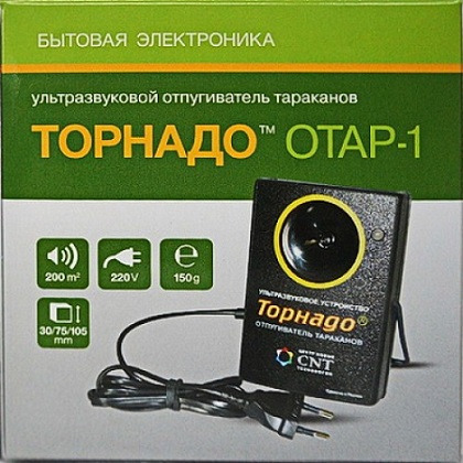 Эффективный отпугиватель тараканов Торнадо ОТАР.01